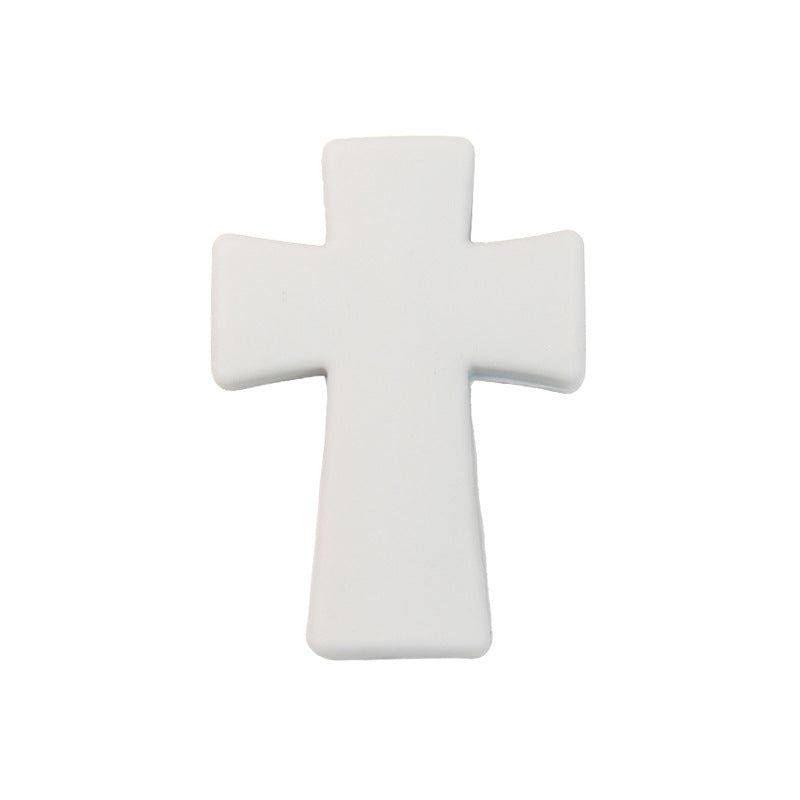 Silicone Focal Beads Cross Sunflower Skull Camouflage 20pcs