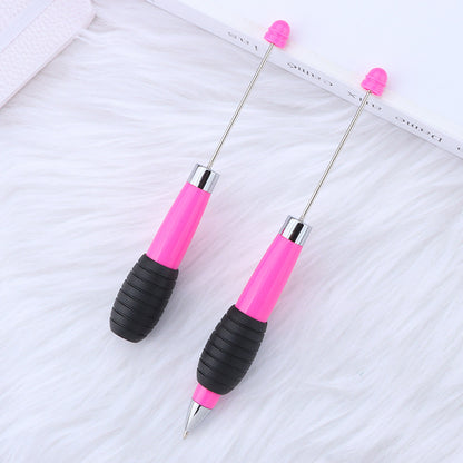 Beadable Telescopic Pen Colorful Ergonomic Rotary Ballpoint 1.0mm 17