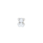 Transparent Bear Bunny Acrylic Beads 18-24mm Candy Colors 10pcs 5
