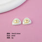 Plating Adorable Butter Bear Resin Beads Glossy Pastel Charms 20pcs 8