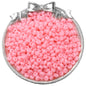 Frosted Abacus Glass Beads 3x6mm Pastel Matte Finish 70pcs 15
