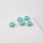 Acrylic Pumpkin Spacer Beads 8mm Striped 50pcs 19