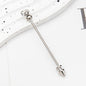 Beadable Metal Bullet Stud Rod Double Head Screw Industrial Style 8