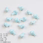 3D Dolphin Ceramic Beads 24mm Glazed Multicolor 2pcs 7