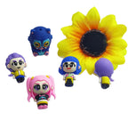Silicone 3D Focal Beads Witch Hunter Holding Styling Elements 20pcs 2