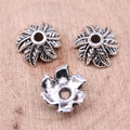 Alloy Leaf Bead Caps 11mm Antique Silver 60pcs 2