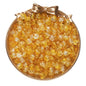Ice-Cracked Round Glass Beads 8mm Vibrant Vintage Colors 50pcs 21