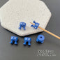 Baking Painted Series Metal Beads Colorful Glossy Alloy 20pcs 39