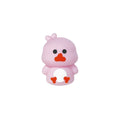 Silicone 3D Focal Beads Cartoon Chicken Rounded Body Design 3