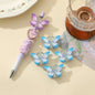 Lively Gradient Butterfly Acrylic Beads 30mm Pastel Ombre 10pcs 8