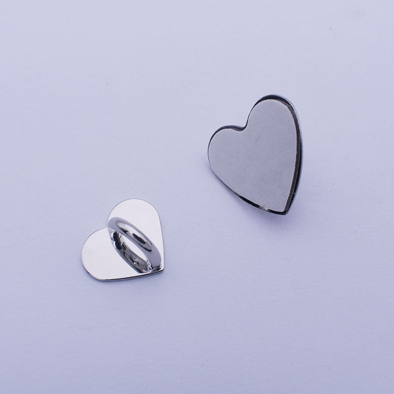 Metal Phone Ring Holder Stand Adhesive Heart Square Bear Shapes 2