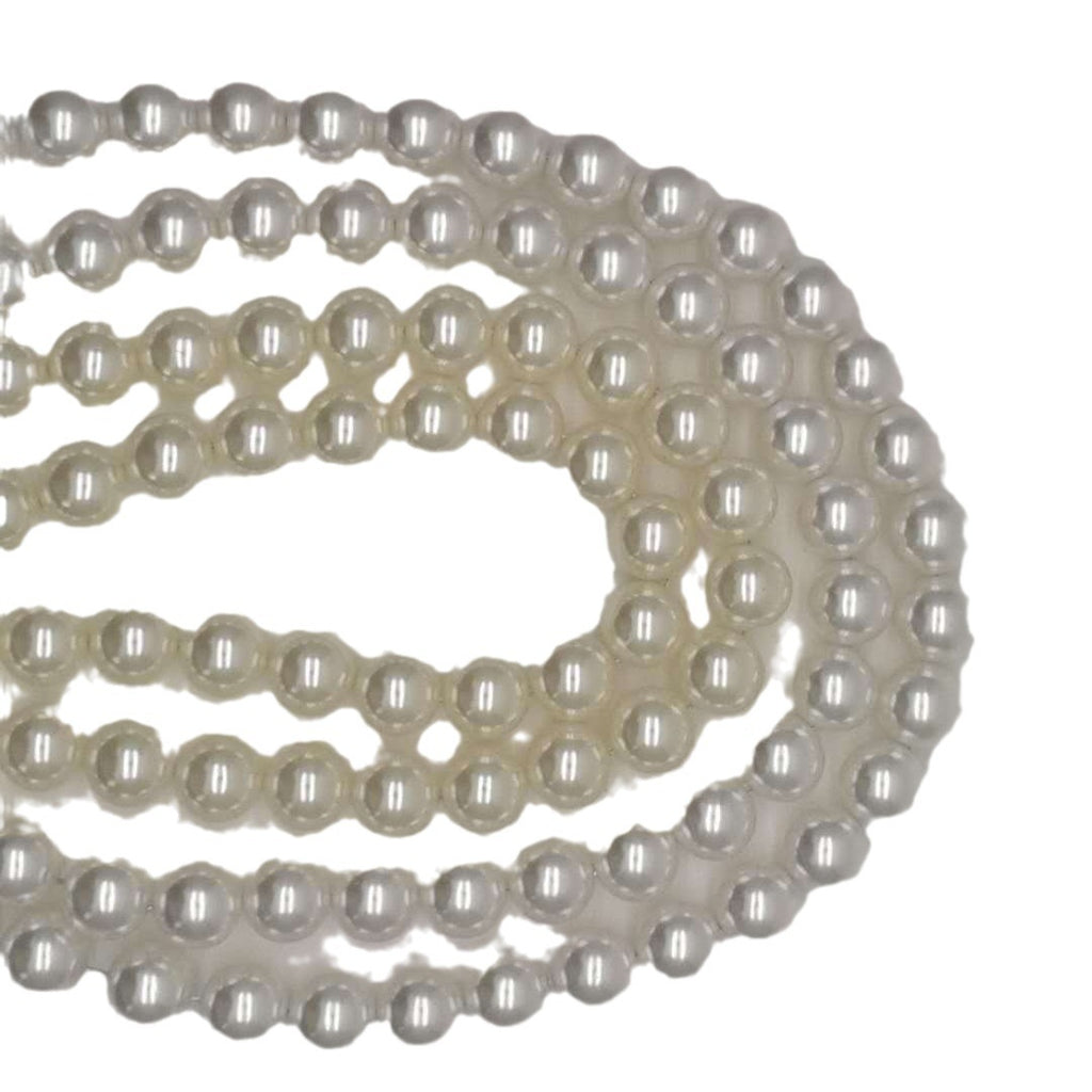 Pearl Glass Beads 2-18mm Creamy White Imitation Pearl 5