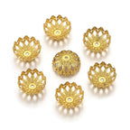 Stainless Steel Flower Bead Caps 12mm Bowl Shaped 100pcs 5