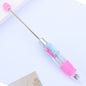 Beadable Pen Four-Color Transparent Barrel Bullet Tip 0.7 12