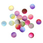 Frosted Gradient Resin Beads 10-20mm Two Tone Mixed Colors 50pcs 8