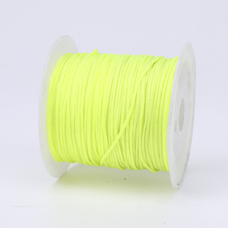 Nylon Thread 0.8mm Diameter 40m Colorful Jewelry Stringing Cord 46