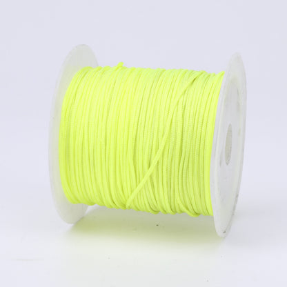 Nylon Thread 0.8mm Diameter 40m Colorful Jewelry Stringing Cord 46
