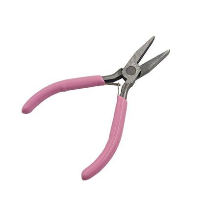 Jewelry Pliers High Carbon Steel Pink Handles 125mm 1pc 22