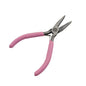 Jewelry Pliers High Carbon Steel Pink Handles 125mm 1pc 22