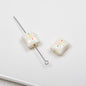 Sun Pattern Square Acrylic Beads 14mm Colorful Candy Bag 20pcs 6