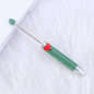 Beadable Pen Colorful Heart Accent 155mm Diameter 14mm Weight 11g 16