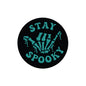 Silicone Focal Beads Phantom Finger Skeleton Hands Stay Spooky Text 20pcs 6