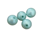 Pearl Round Acrylic Beads 16mm Glossy Pastel Tones 100pcs 5