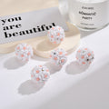 Flower Clay Beads 19mm Multicolor Handmade Polymer 20pcs 6