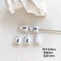 Baking Painted Black and White Metal Beads Quirky Shapes 10pcs 22