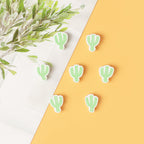 Cactus Clay Beads 11mm Polymer Patterned 100pcs 4