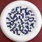 Plating Capsule Resin Beads 12mm Glossy Two Tone 20pcs 8