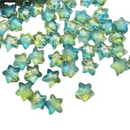 Czech Glass Beads Star 8mm Translucent Soft Color Gradient 50pcs 5