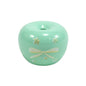 Painted Apple Acrylic Beads 17mm Glossy Mixed Colors 10pcs 14