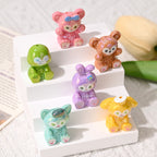 3D Disney LinaBel Series Resin Beads Playful Pastel Focal 10pcs 4