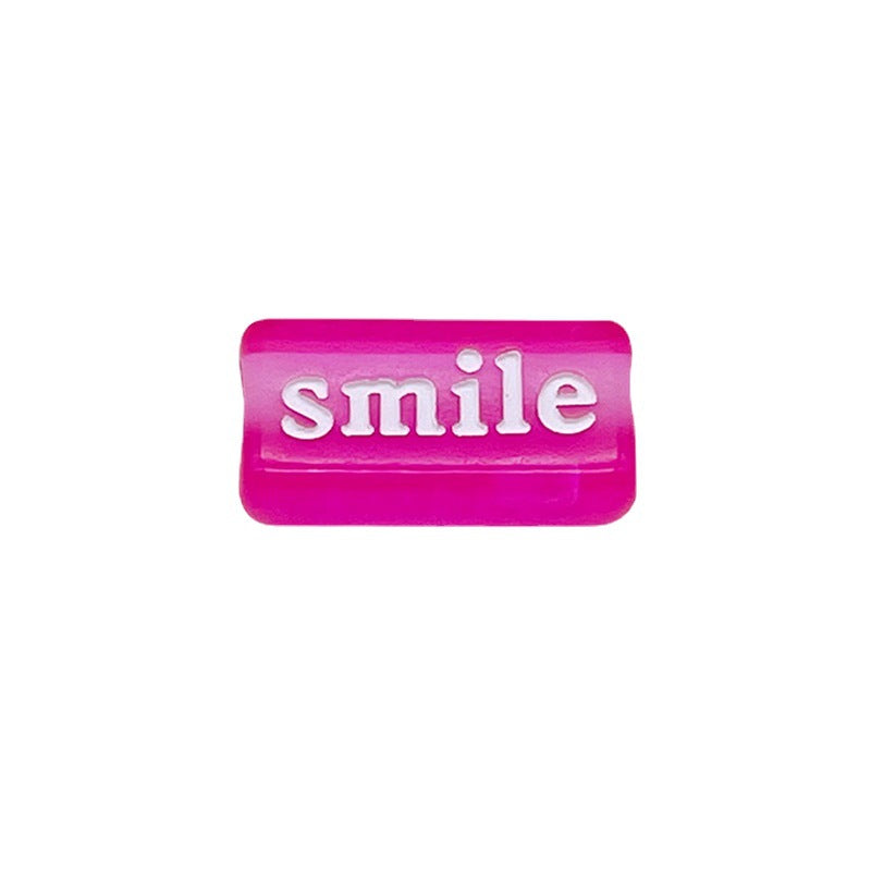 Rectangle Acrylic Tube Beads 8x15mm Colorful Word Letters 1100pcs 4