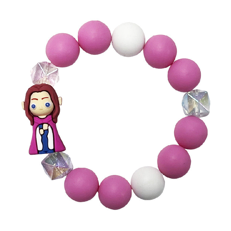 Silicone 3D Focal Beads Cartoon Character Buzz Lightyear Heroic Pose 20pcs 3