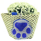 Rhinestone Cat Claw Keychain with Suede Tassel Zinc Alloy Material 2