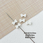 Baking Painted Christmas Tree and Bells Metal Beads 20pcs Festive Colors 3