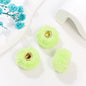 Fabric Fuzzy Abacus Spacer Beads 20mm Large Hole 50pcs 10