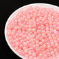 Plating Round Acrylic Beads 8mm UV Crackle Mixed Colors 500pcs 3