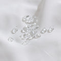 Transparent Czech Glass Petal Beads 6x8mm Soft Pastel Iridescent 100pcs 6