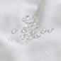 Transparent Czech Glass Petal Beads 6x8mm Soft Pastel Iridescent 100pcs 6