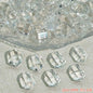 Gradient Faceted Hexagonal Prisms Glass Beads 20mm 25pcs 7