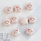 Smiley Star Ceramic Beads 12mm Glazed Multicolor 10pcs 7