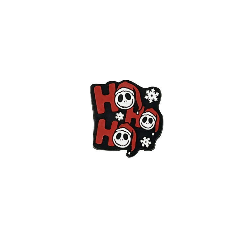 Silicone Focal Beads Halloween Spooky Characters Vivid Colors 8