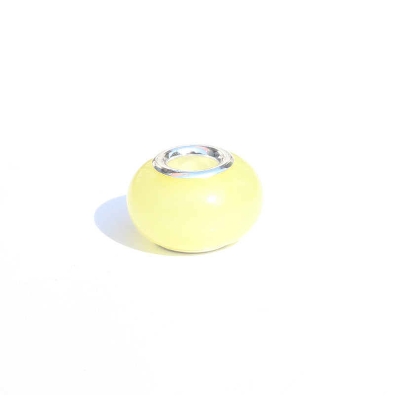Acrylic Round Spacer Beads 14mm Glow In The Dark Dyed 6