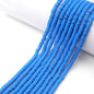 Flat Clay Beads 6mm Solid Color Smooth Polymer Disc 10strands 26
