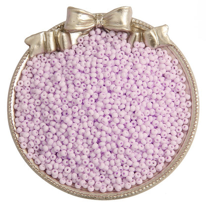 Frosted Seed Glass Beads 4mm Pastel Colors Matte Finish 320pcs 23