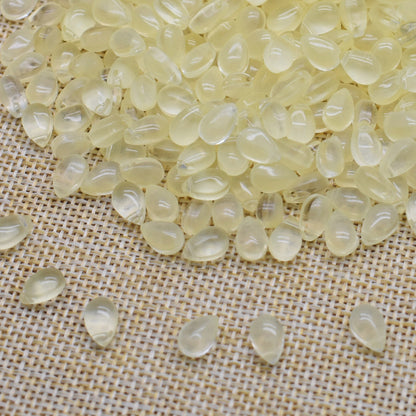 Czech Glass Beads Teardrop 9mm Assorted Translucent Colors 100pcs 11