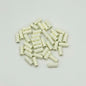 Bamboo Tube Metal Beads 3x8mm Baking Painted Alloy 40pcs 10